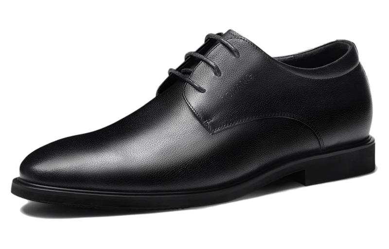 AOKANG Old Money Style Dress Shoes Men's Black