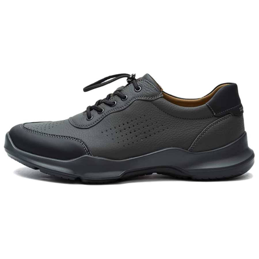 Satchi Leather Low top Casual Shoes Men's Gray