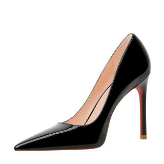 LIKE Slim Heel High Heels 8cm Women's Black