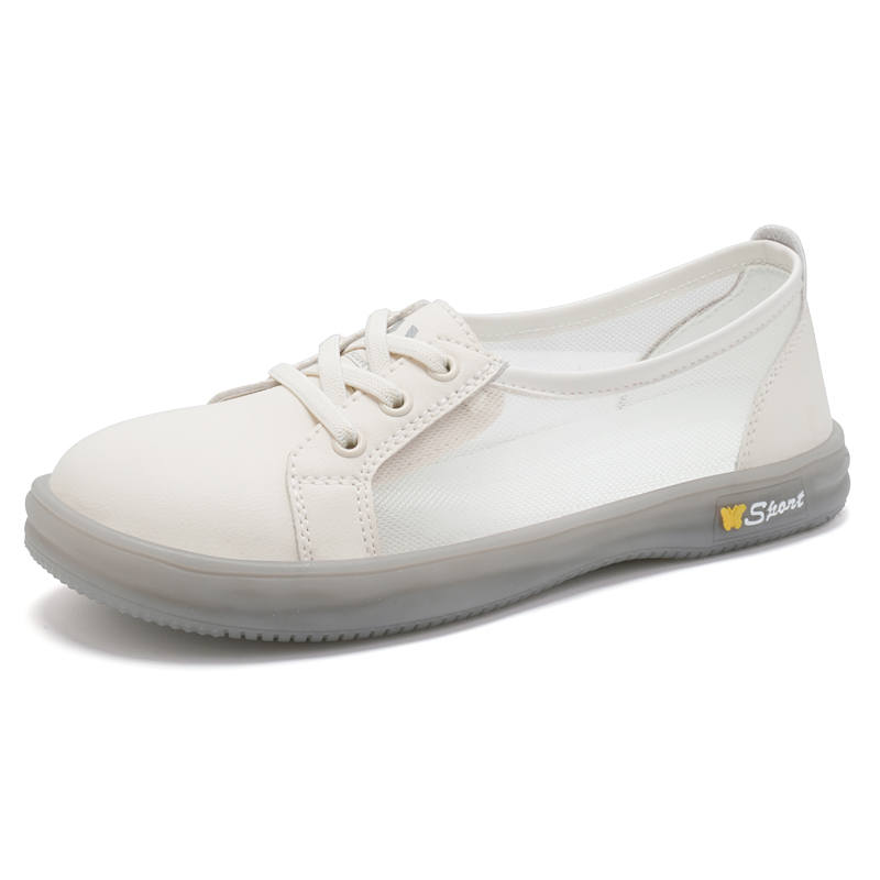 Reivantix Reivanti Microfiber Leather Casual Shoes Women's Beige