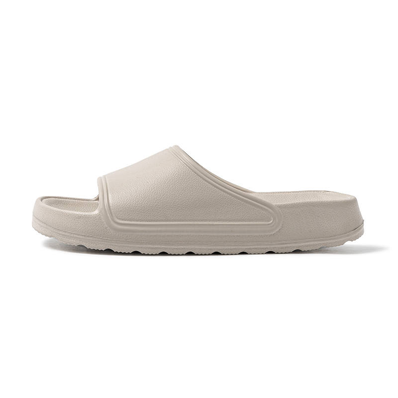 YUANGANG Slide Slippers Unisex Ivory Yellow/Mocha/Pink Purple/Black Dark Brown/Taupe