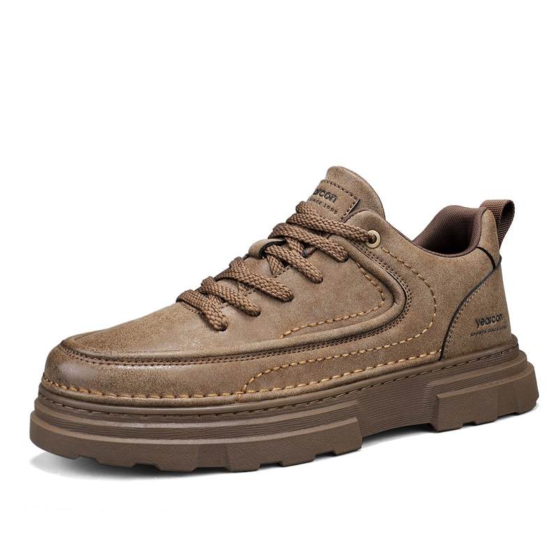 YEARCON YEARCON Synthetic Leather Low top Vintage Comfortable Men's