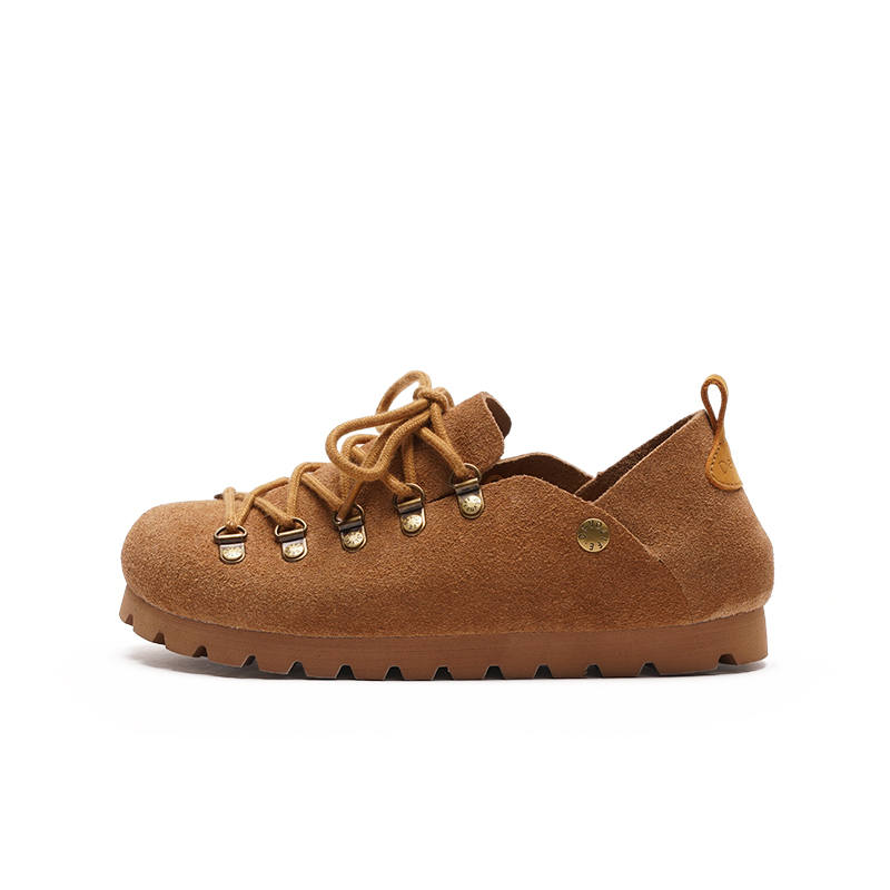 Devo Life Cow Suede Casual Shoes Women's