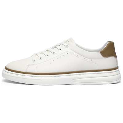 VOLO Abrasion Resistant Abrasion Resistant Low top Skateboard Shoes Men's Ecru