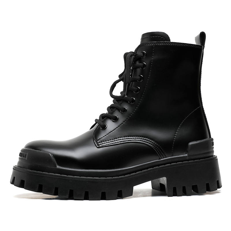 ZHENRAN ZHENRAN Combat Boots Men's Black