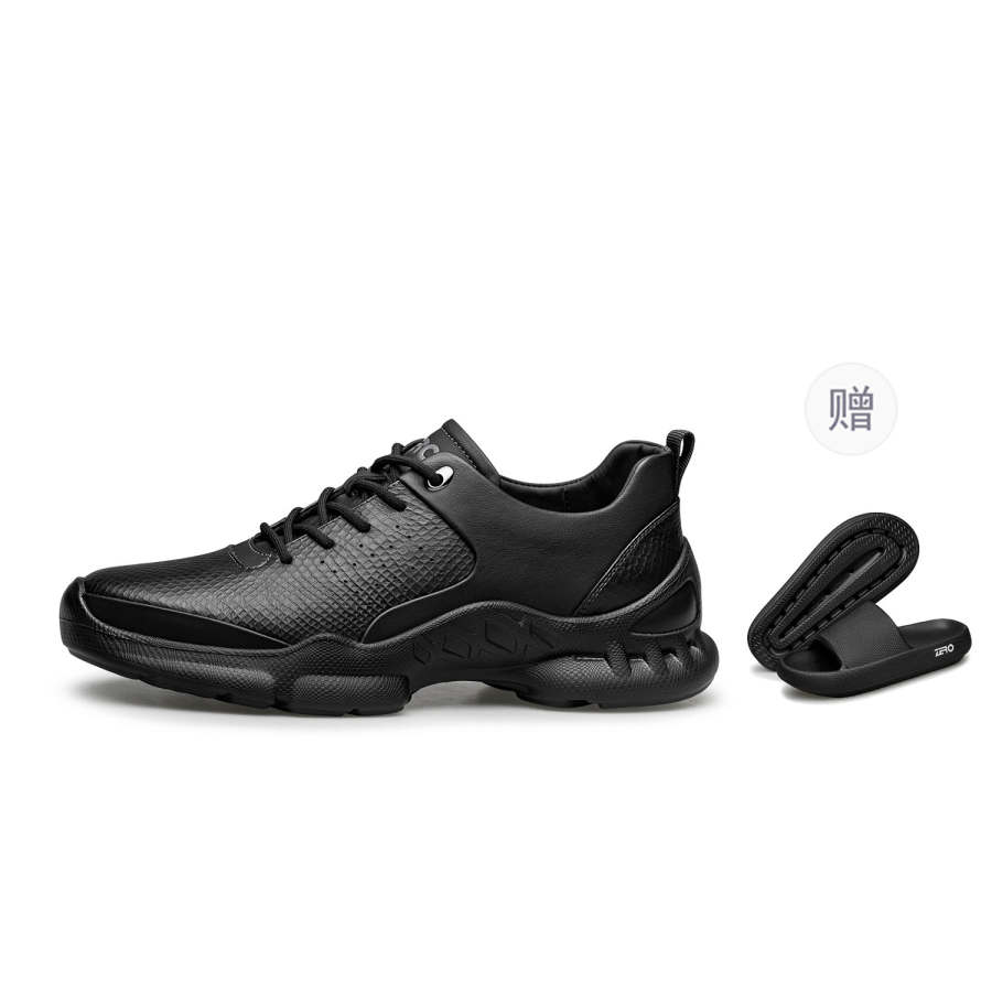 ZRO Zero Horizon Black Warrior Collection Low top Casual Shoes Men's Black