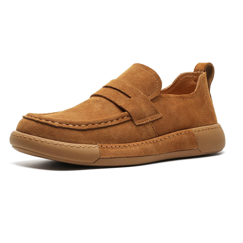 SOBB Men's Casual Shoes Men's Low Top Yellow/Khaki