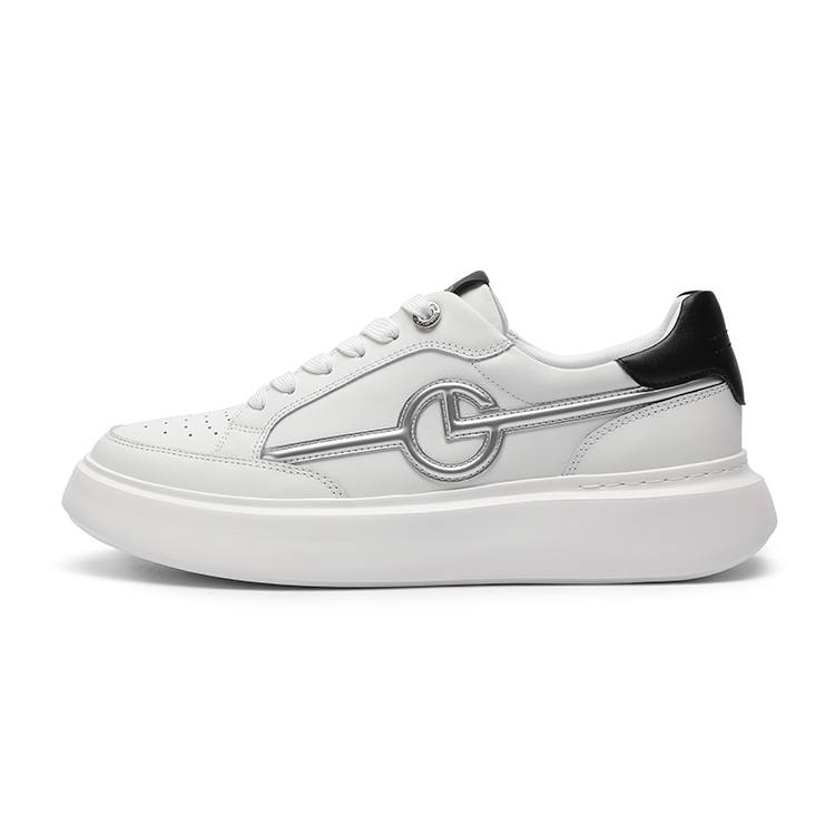 GOLDLION Low top Skateboard Shoes Men's White