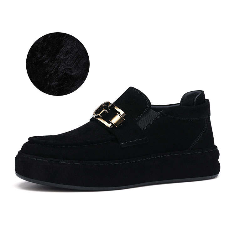 U7 U7 Men's Casual Shoes Men's High Top Black