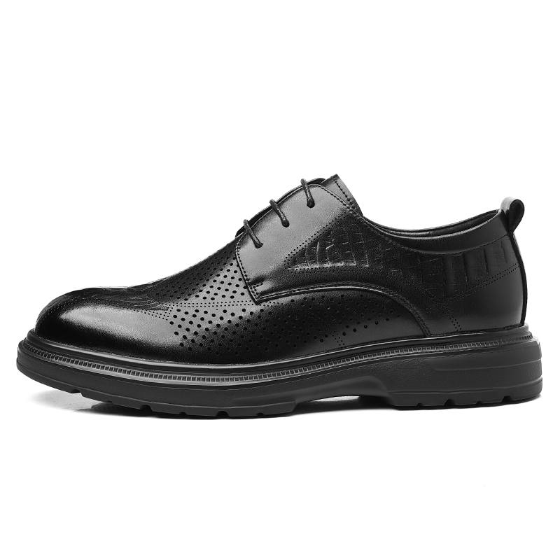 POPULAR ROUSE PR Microfiber Leather Dress Shoes Men's