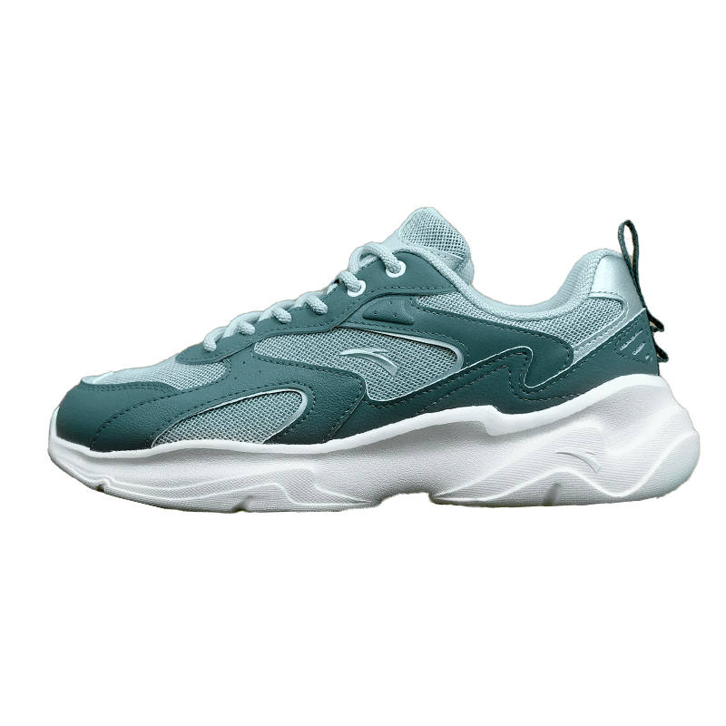 Anta Slip Resistant Abrasion Resistant Low top Casual Shoes Men's Cyan