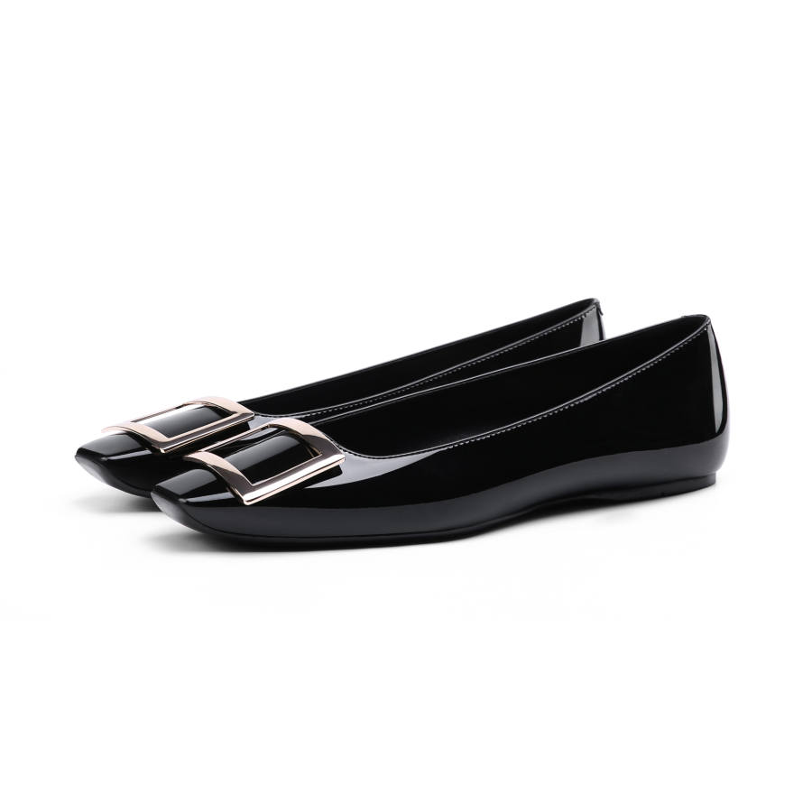 MERY CAREY MO Patent Leather Casual Shoes Women's