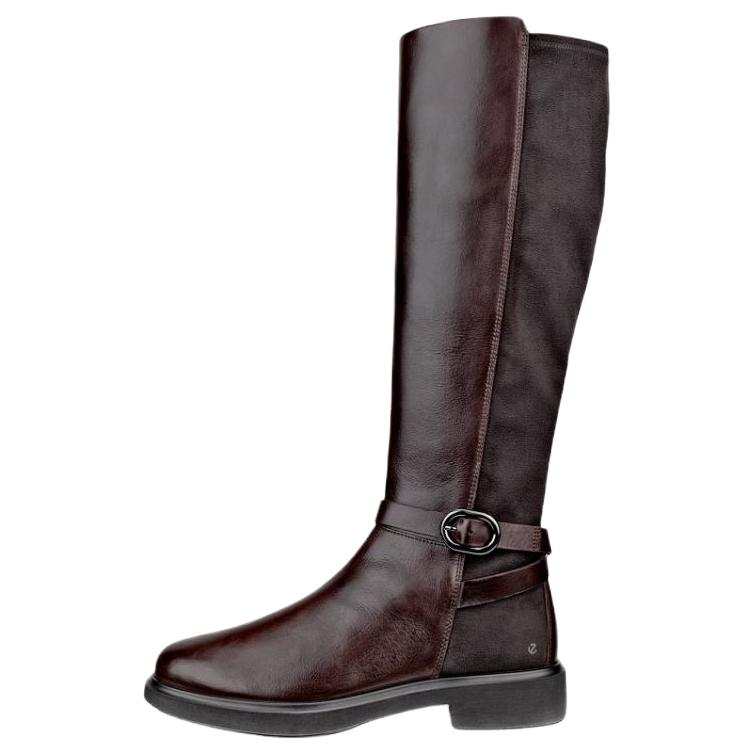 Ecco Ecco Metro Amsterdam Leather Knee high Boots Women's Brown