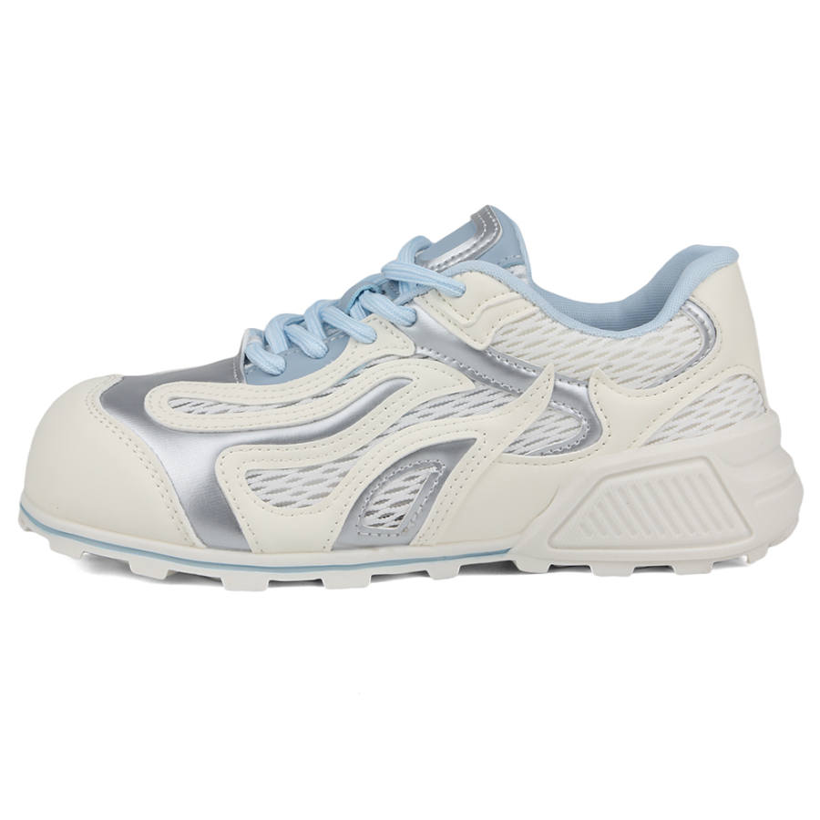 JIANGBANG Slip Resistant, Breathable, Lightweight Low top Casual Shoes Women's
