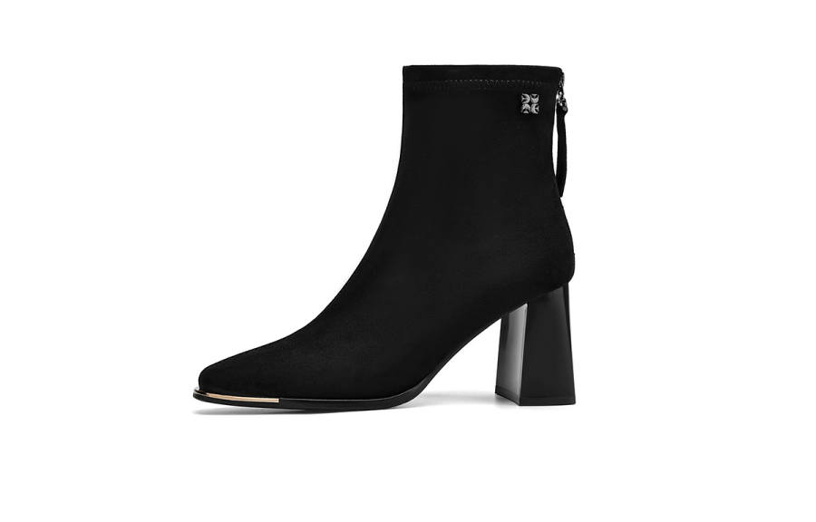 HLA HLA Ankle Boots Women's Black/Brown Red