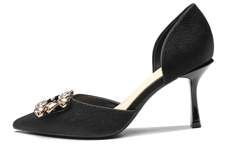 Ainer-cat Ainer cat Slim Heel High Heels 8cm Women's Black