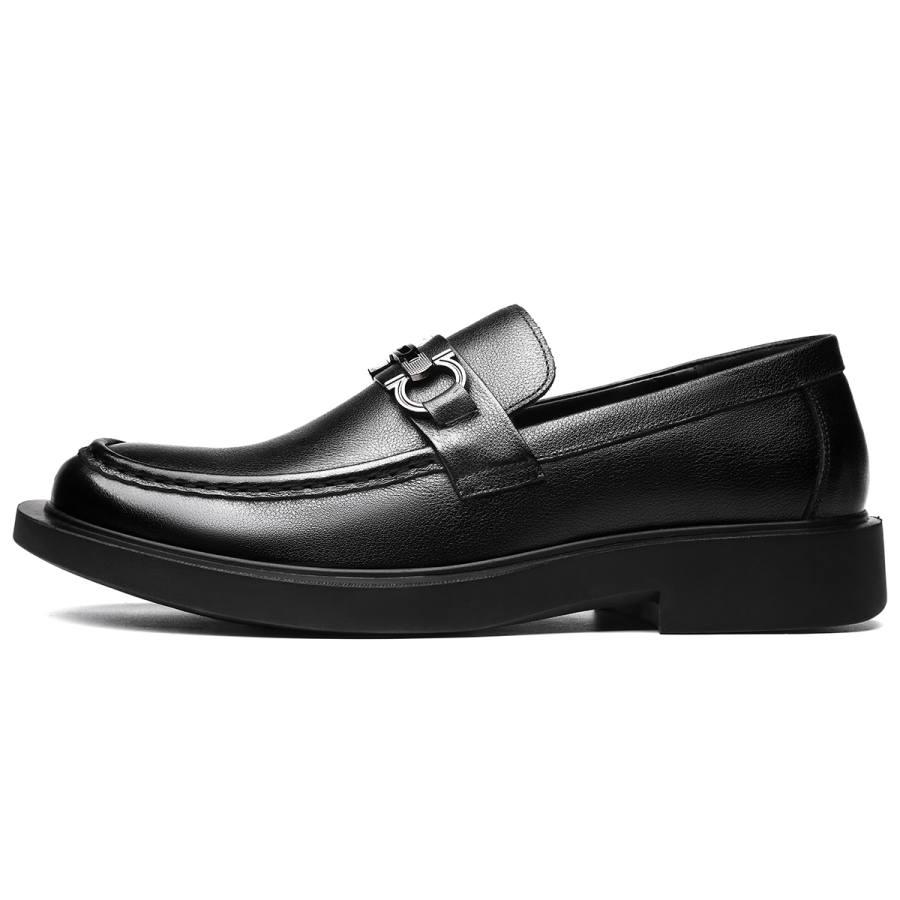 FAPAI Men's Casual Shoes Men's Low Top Black
