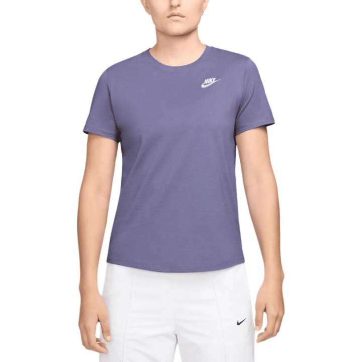 Nike Nike T Shirts Women's Purple Crew Neck