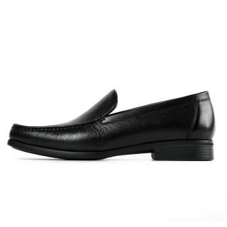 Raidy Boer Cow Leather Casual Shoes Men's Black