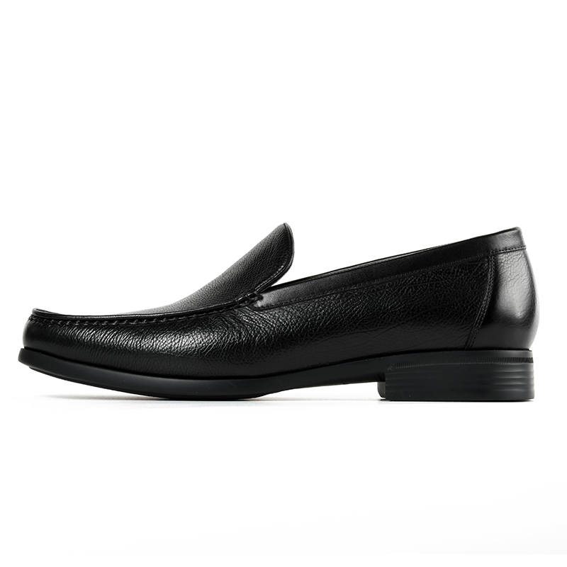 Raidy Boer Cow Leather Casual Shoes Men's Black