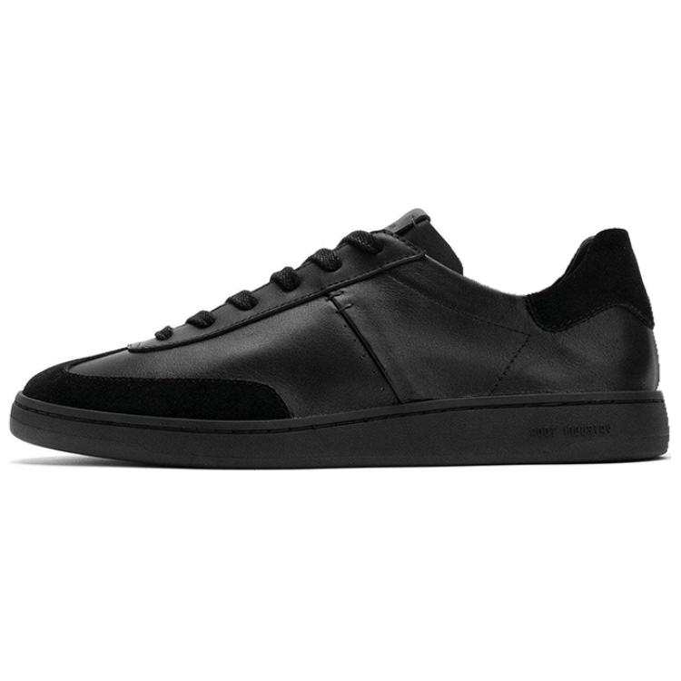 FOOT INDUSTRY Slip Resistant Slip Resistant Low top Skateboard Shoes Unisex Black