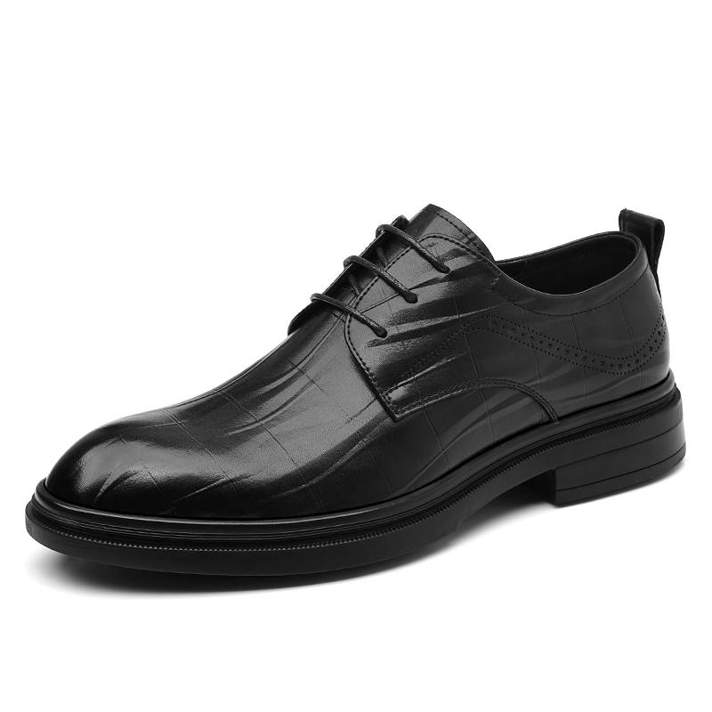 Shanpijiang Casual Leather Shoes Men's Low Top