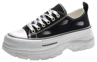 CORALDAISY Height Increasing Height Increasing Low top Canvas Shoes Women's