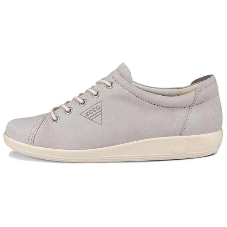 Ecco Ecco Leather Low top Casual Shoes Women's Gray