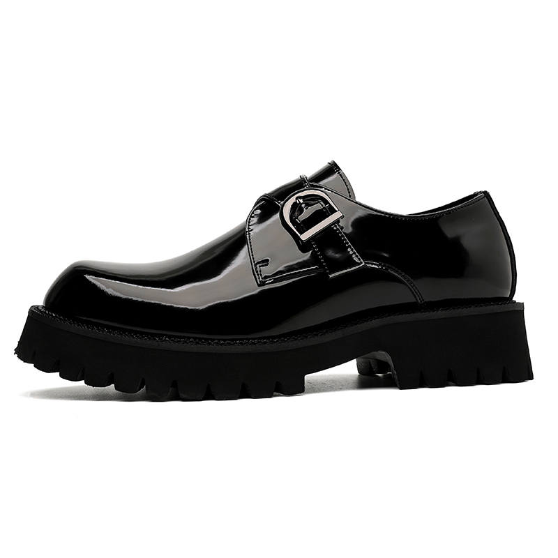 XIAOTOULANG Men's Casual Shoes Men's Low Top Black/Brown
