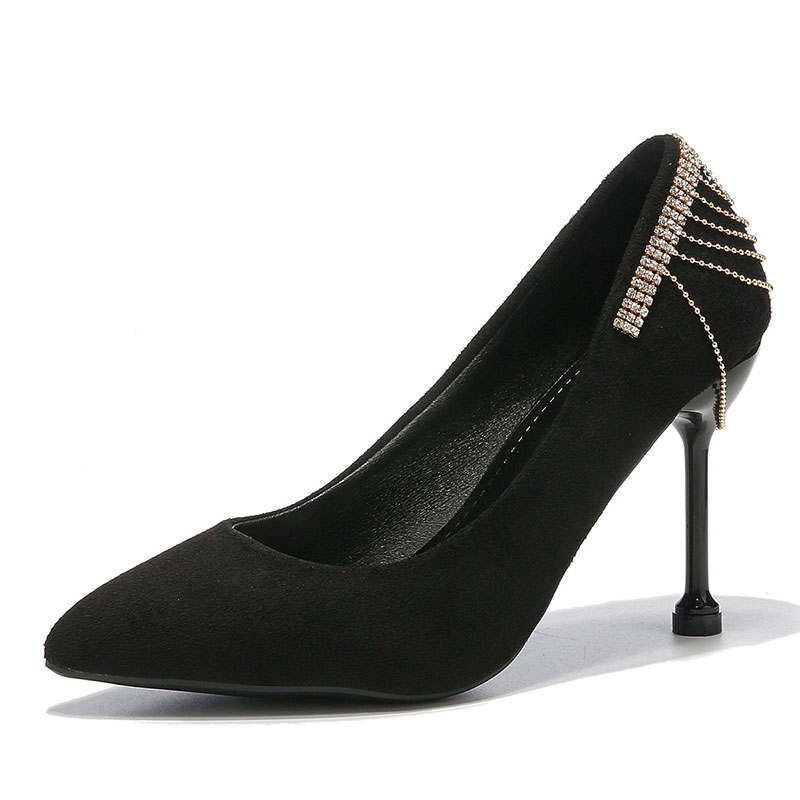 Medd Fashion Apparel Outfit Individual Style Comfortable Versatile Premium Aesthetic Queen Slim Heel High Heels Women's