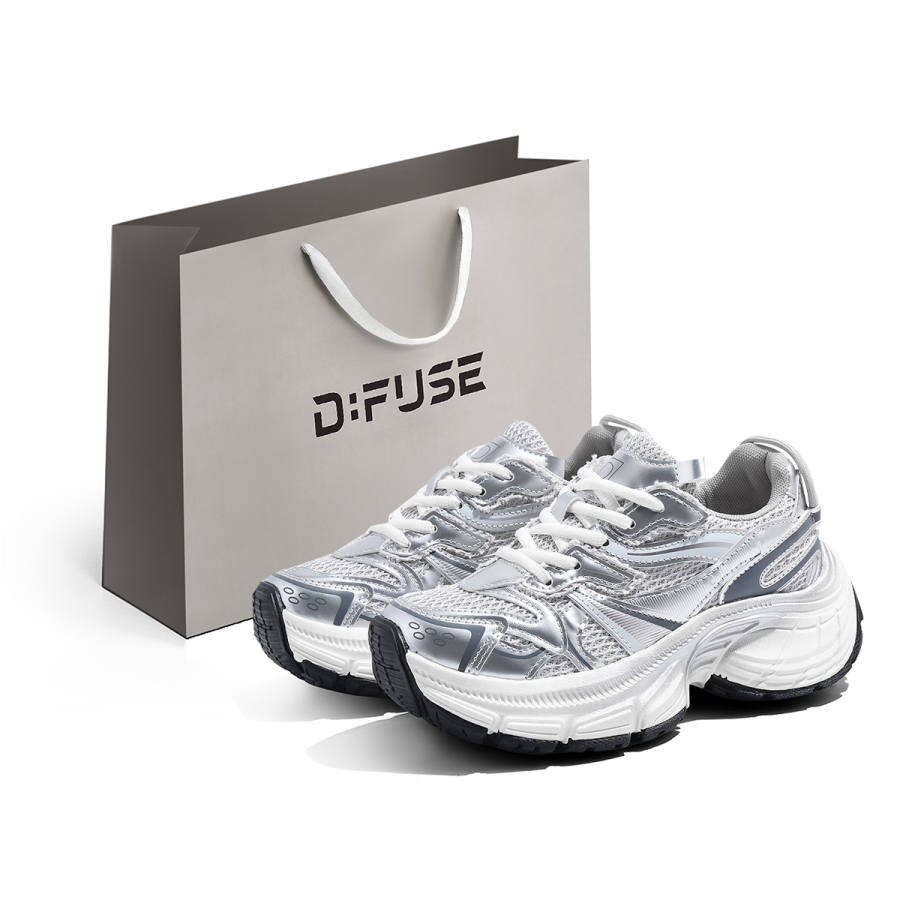 D:FUSE SCANDINAVIA D FUSE SCANDINAVIA Chunky Sneakers Women's Silver