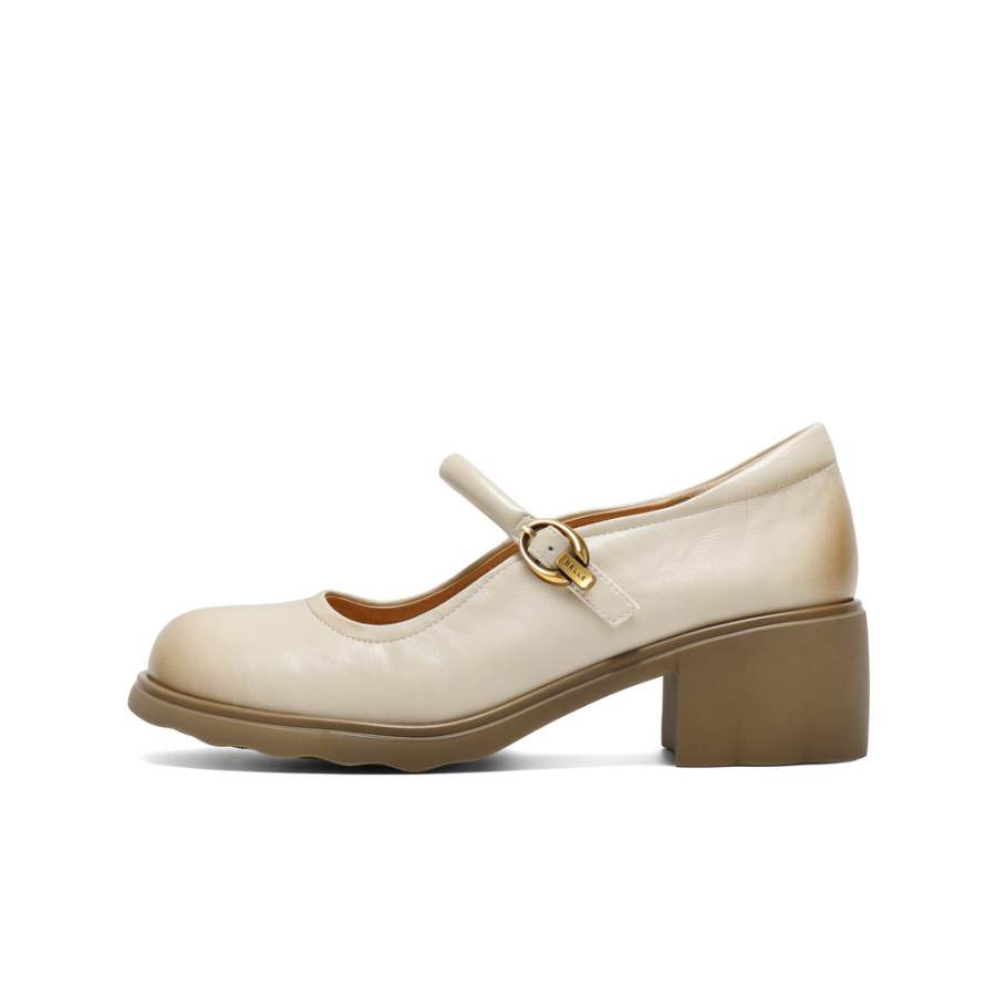 BELLE Synthetic Leather Mary Jane Shoes Women's
