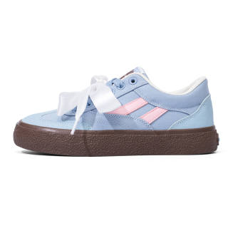 NSTCU Slip Resistant And Breathable Slip Resistant And Breathable Low top Skateboard Shoes Women's Pink Blue