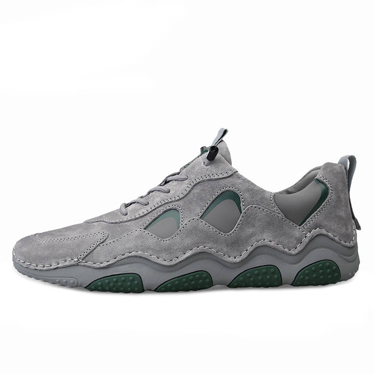 BECK Pigskin Slip Resistant Abrasion Resistant Low top Casual Shoes 2cm Men's