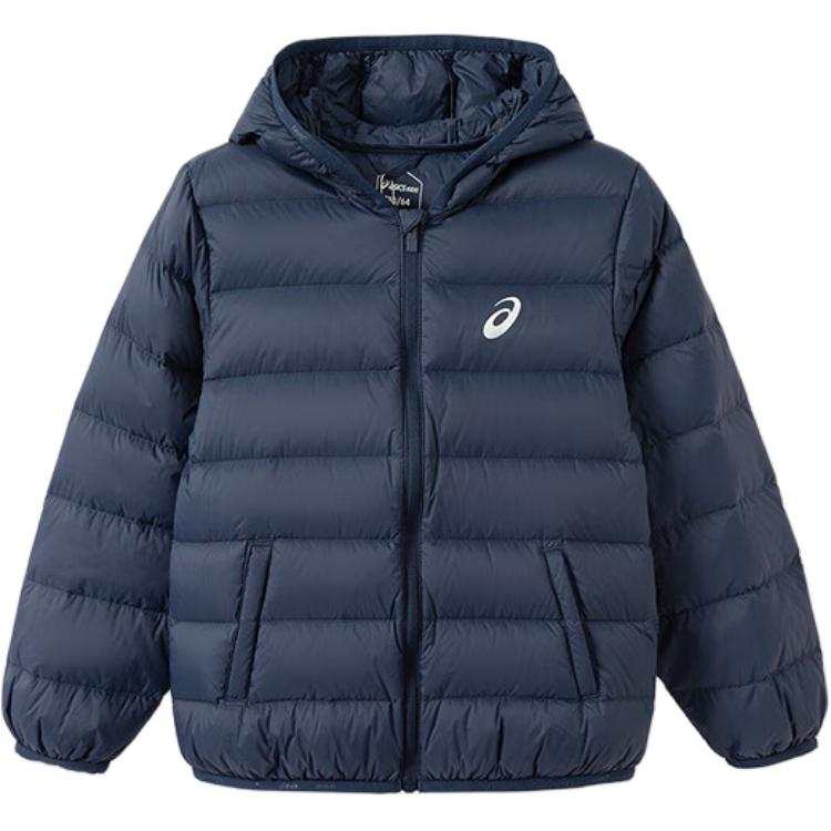 ASICS Kids Down Jackets Hooded Non Detachable Thickened Hooded