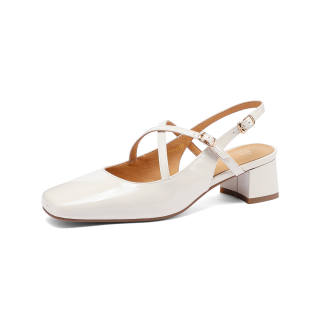 FMM Chunky Heel High Heels Women's