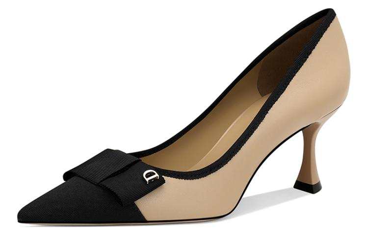 JESSICA SOPHIA Sheepskin Slim Heel High Heels 7cm Women's