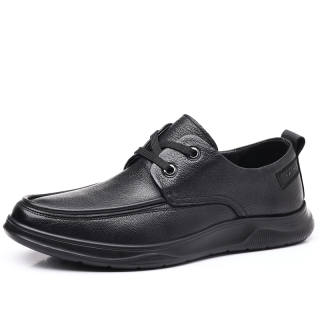 YISHUANGXIEDETONGHUA Sheepskin Casual Shoes Men's