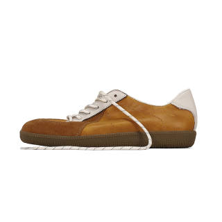 MIBU Top Grain Cow Leather Lightweight And Breathable Low top German Army Trainers Unisex