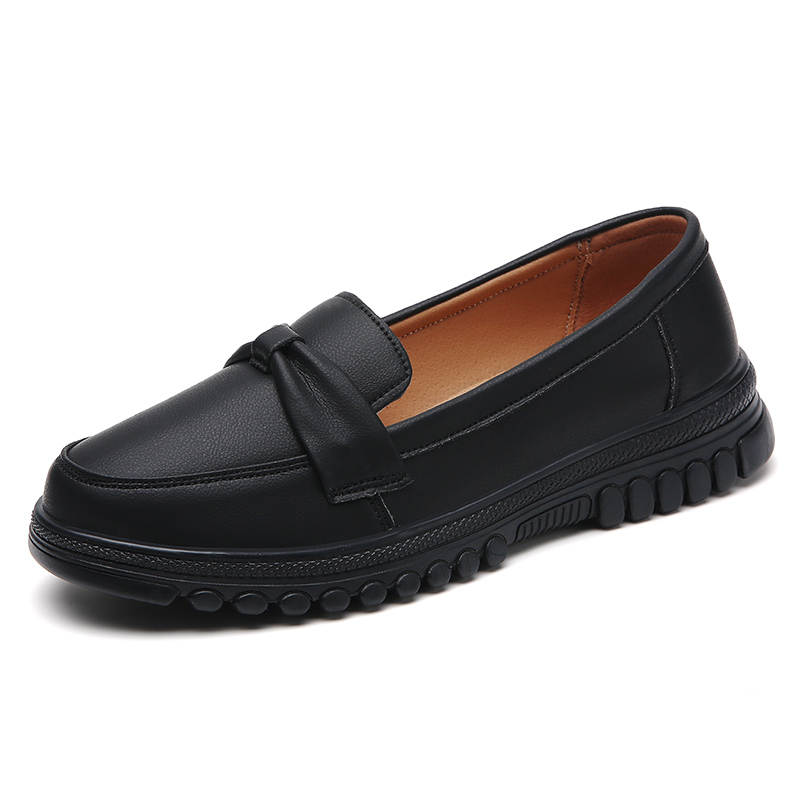 Reivantix Reivanti Synthetic Leather Loafers 2.5cm Women's Black