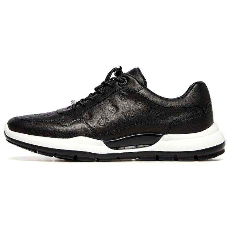 VICKI BROWN Cow Leather Abrasion Resistant Low top Casual Shoes Men's