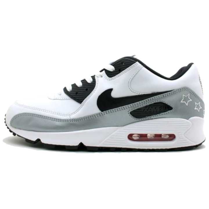 Nike Nike Air Max 90 Low top Casual Shoes Men's White Black