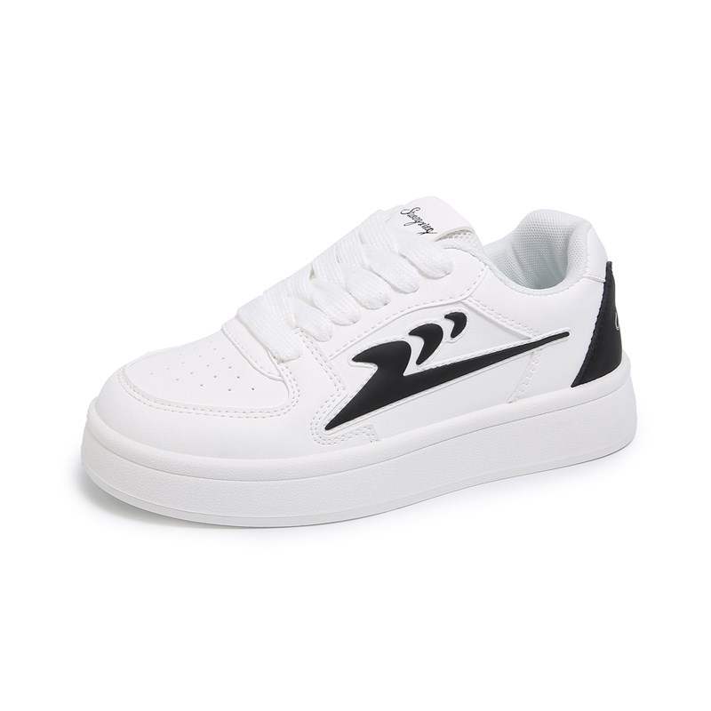QITUMAUL Pu Abrasion Resistant Low top Skateboard Shoes Women's