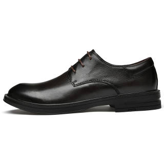 DAOTUSEN Dress Shoes Men's Low Top Black Brown