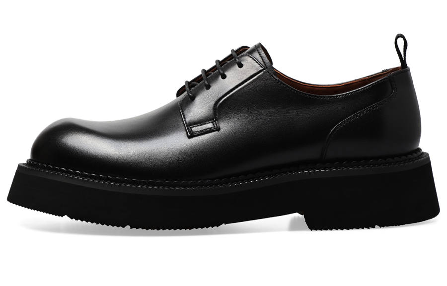 ELLE HOMME Derby Shoes Men's Black