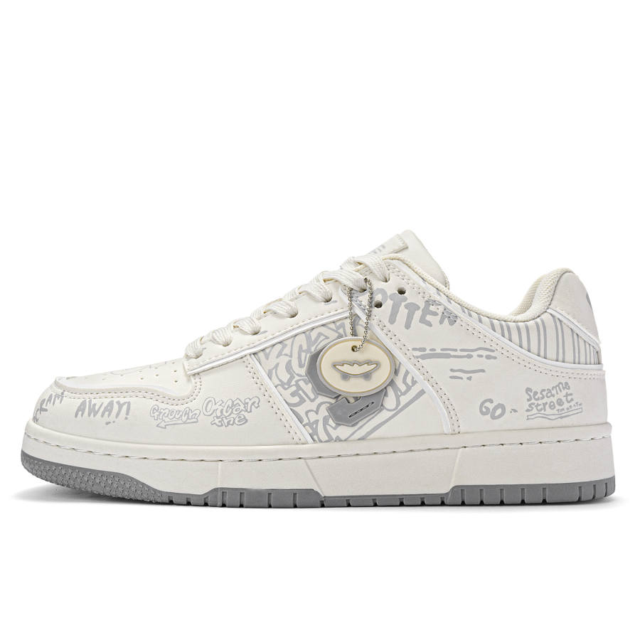 SESAME STREET Height Increasing Low top Skateboard Shoes Unisex