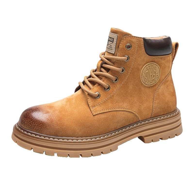 EGCHI EGCHI Short Combat Boots Men's Yellow