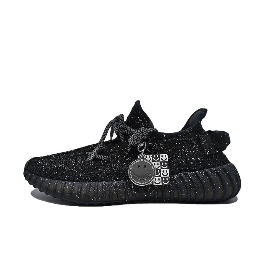 Adidas Originals Yeezy Boost 350 V2 Low top Casual Shoes Unisex Black