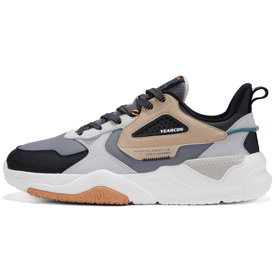 YEARCON Synthetic Leather Low top Breathable Lifestyle Men's