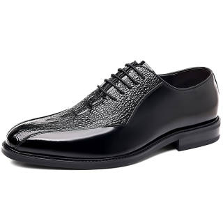 SHUPATE Cow Leather Men's Casual Shoes Men's Black